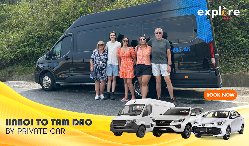 Hanoi to Tam Dao Private Car