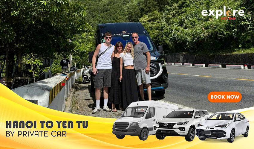 Hanoi to Yen Tu Private Car